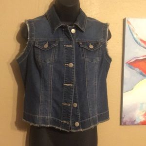 Denim vest